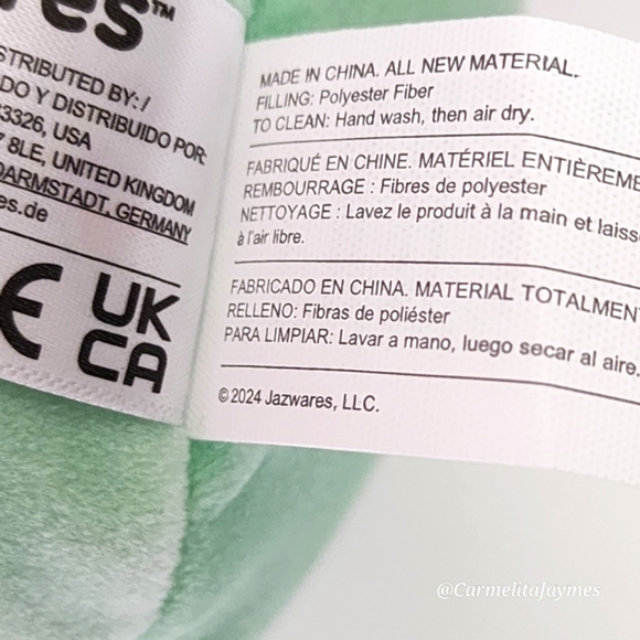 🎃 MONDI 🍎🪱 Pink Mint Candy Apple wWorm Halloween 2024 Original Squishmallow - Picture 7 of 8